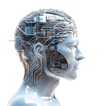 AI Brain with Circuits